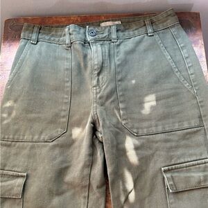 Pull&Bear Green Cargo Pants